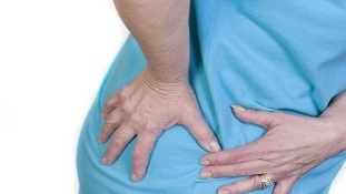 Manifestations d'arthrose de l'articulation de la hanche